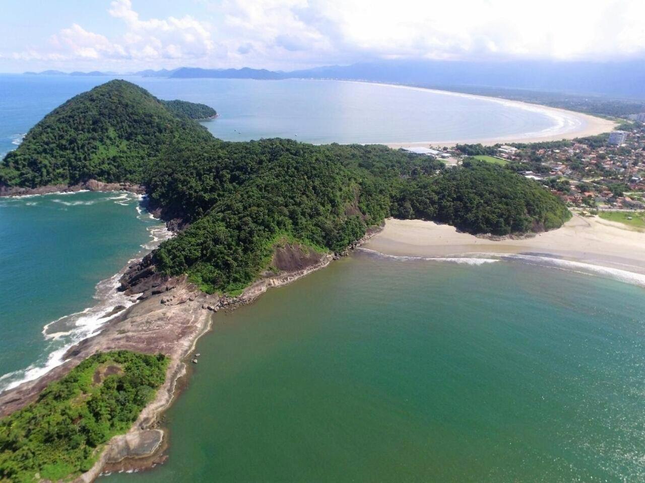 Pousada Vistazul - Piscina Climatizada - Pe Na Areia Bertioga Exterior foto